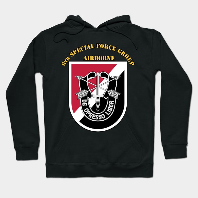 6th Special Forces Group Hoodie by MBK